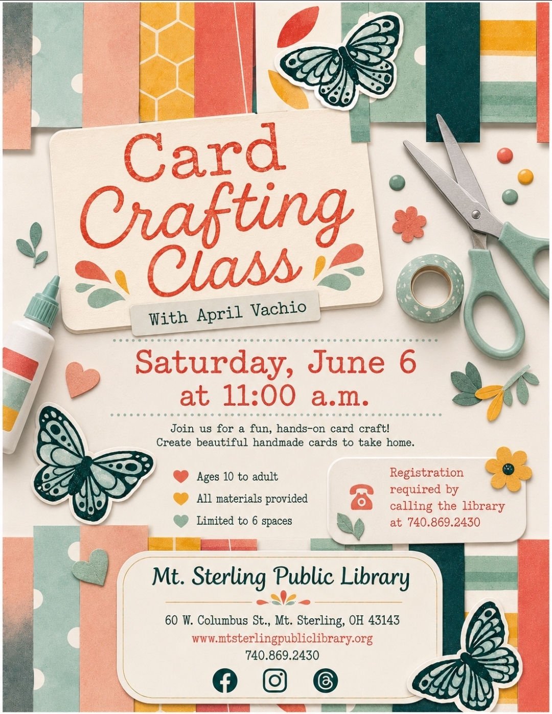 Card Crafting Class
