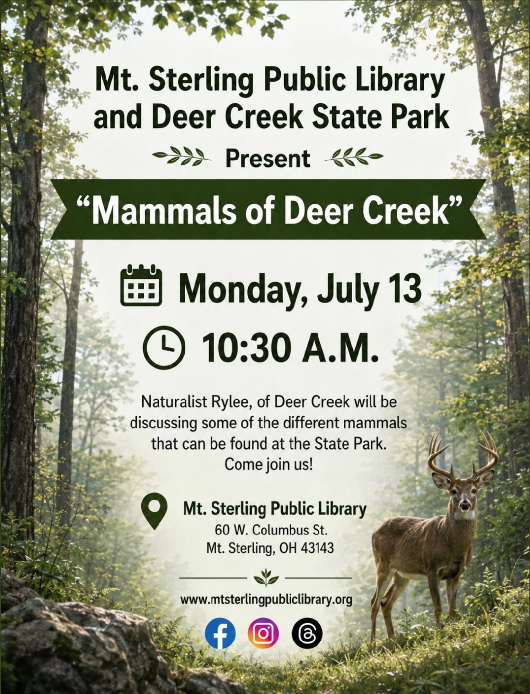ODNR Visits the Library